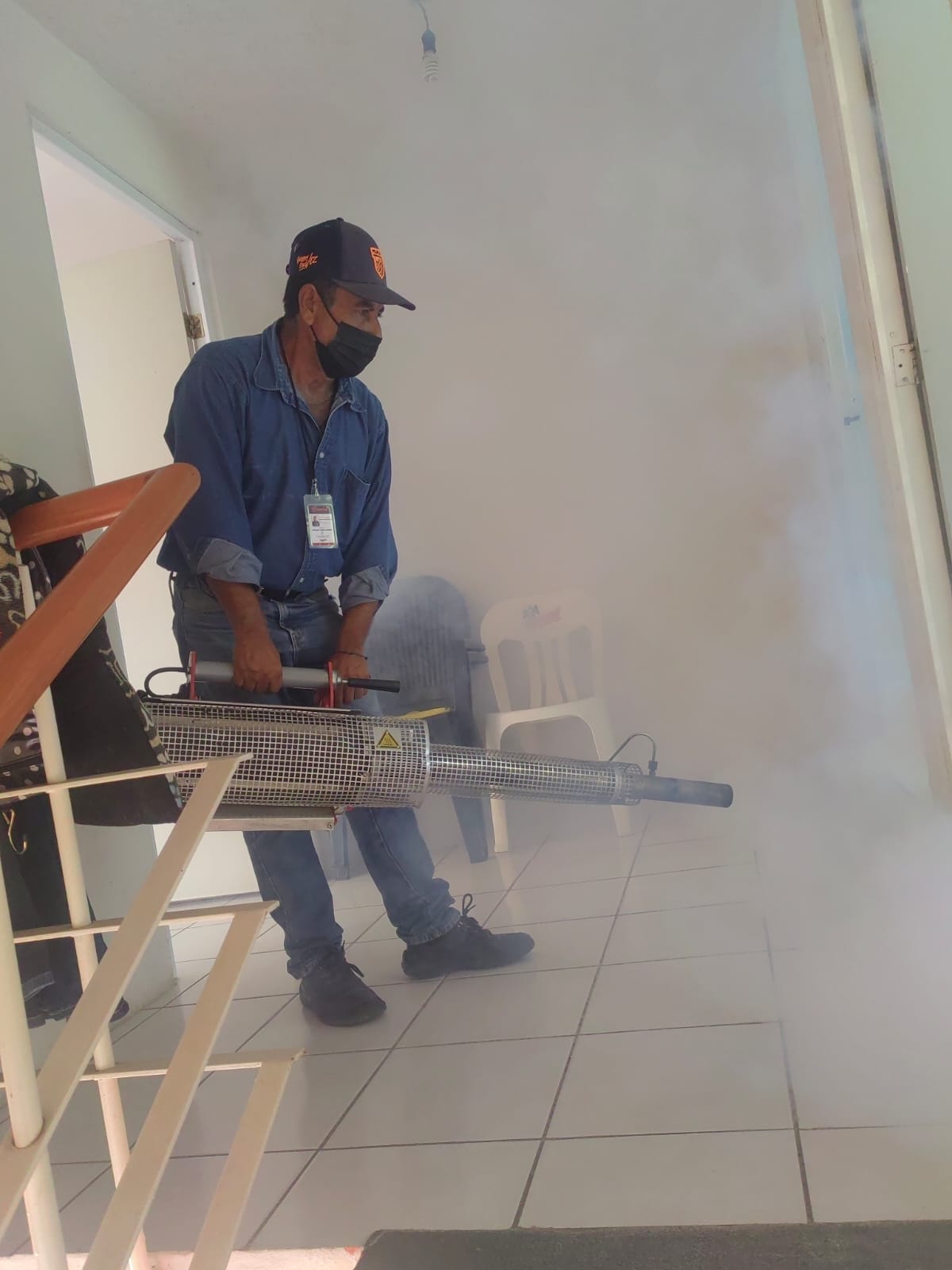 Fumigan a diario más de 40 viviendas de Monte Blanco vectores de Fortín