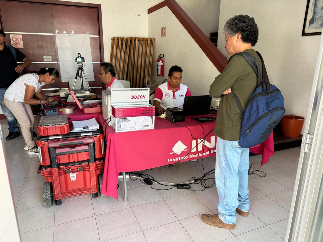 Último día del módulo itinerante del INE, en Fortín