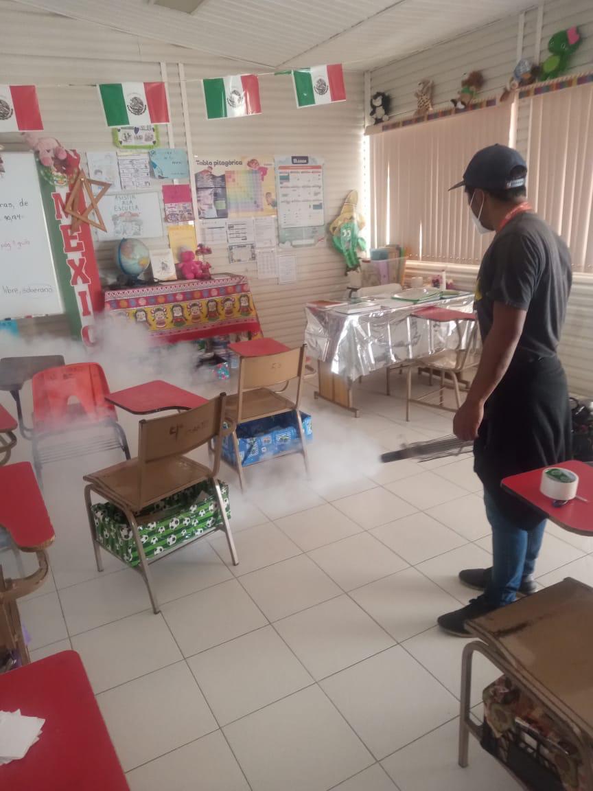 Fortín intensifica jornadas de fumigación en escuelas y espacios públicos