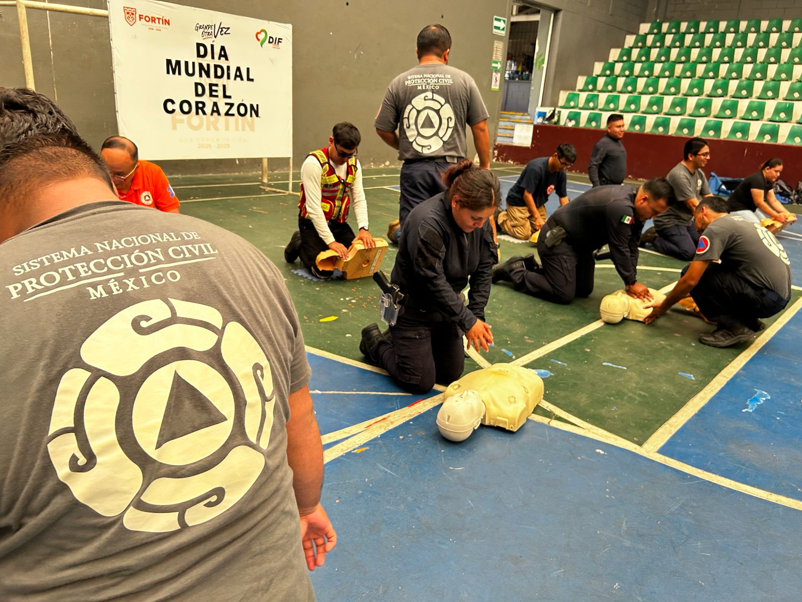 Imparte PC taller de reanimación cardiopulmonar por el Día Mundial del Corazón