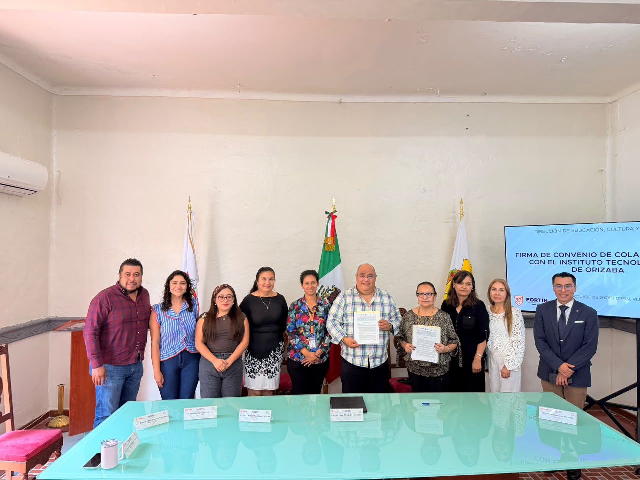 Fortín y el ITO unen esfuerzos en favor de los jóvenes